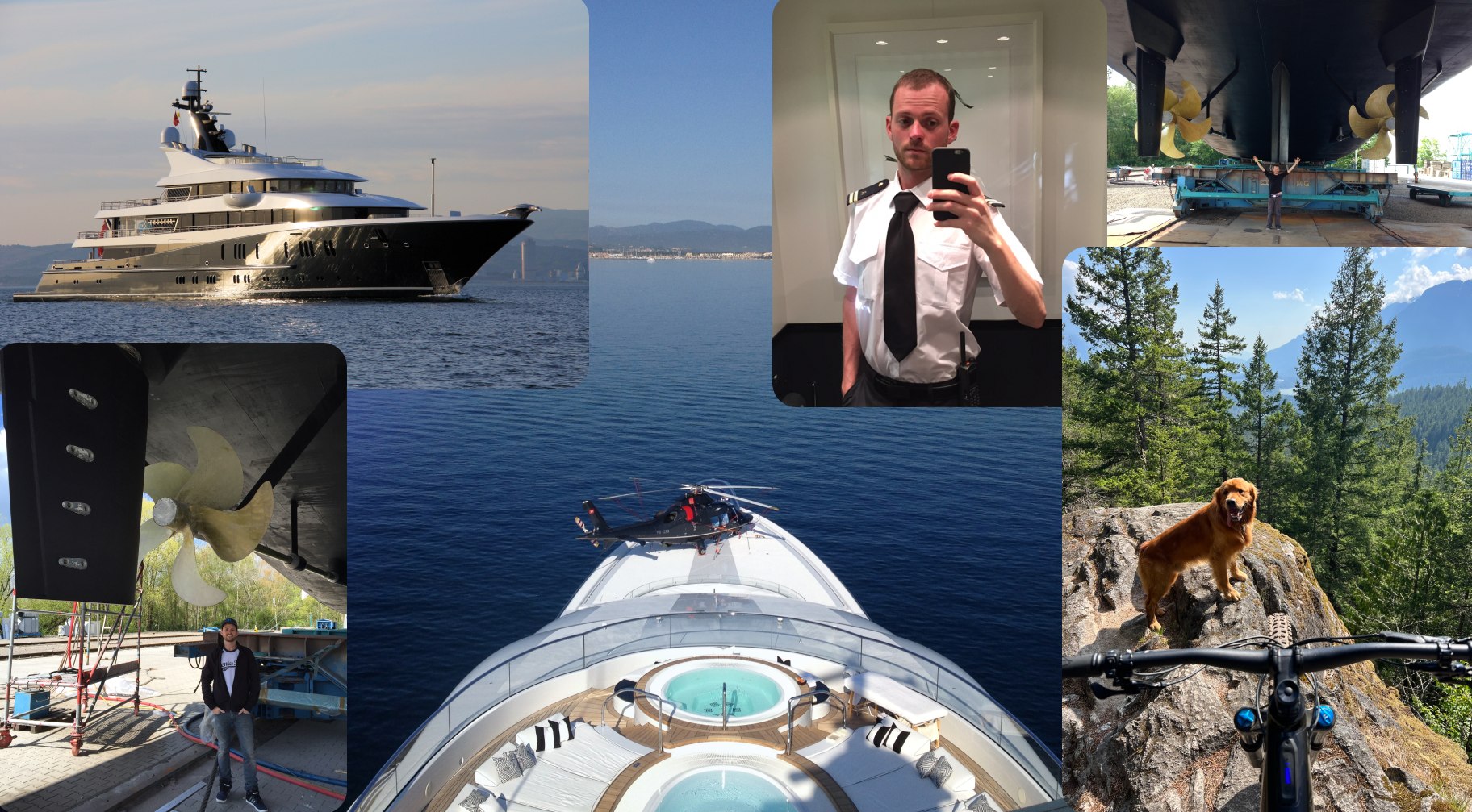 From yacht engineering to design: years working on superyachts, and life in Squamish